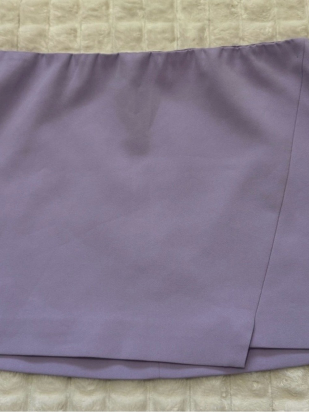 Alice + Olivia Lavender Mini Skirt